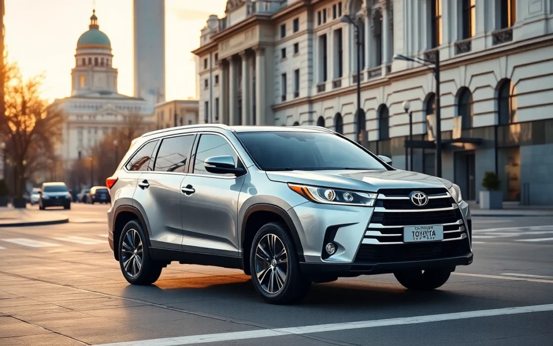 Прокат авто Toyota Highlander у Києві: простір, міць і комфорт для будь-якої поїздки